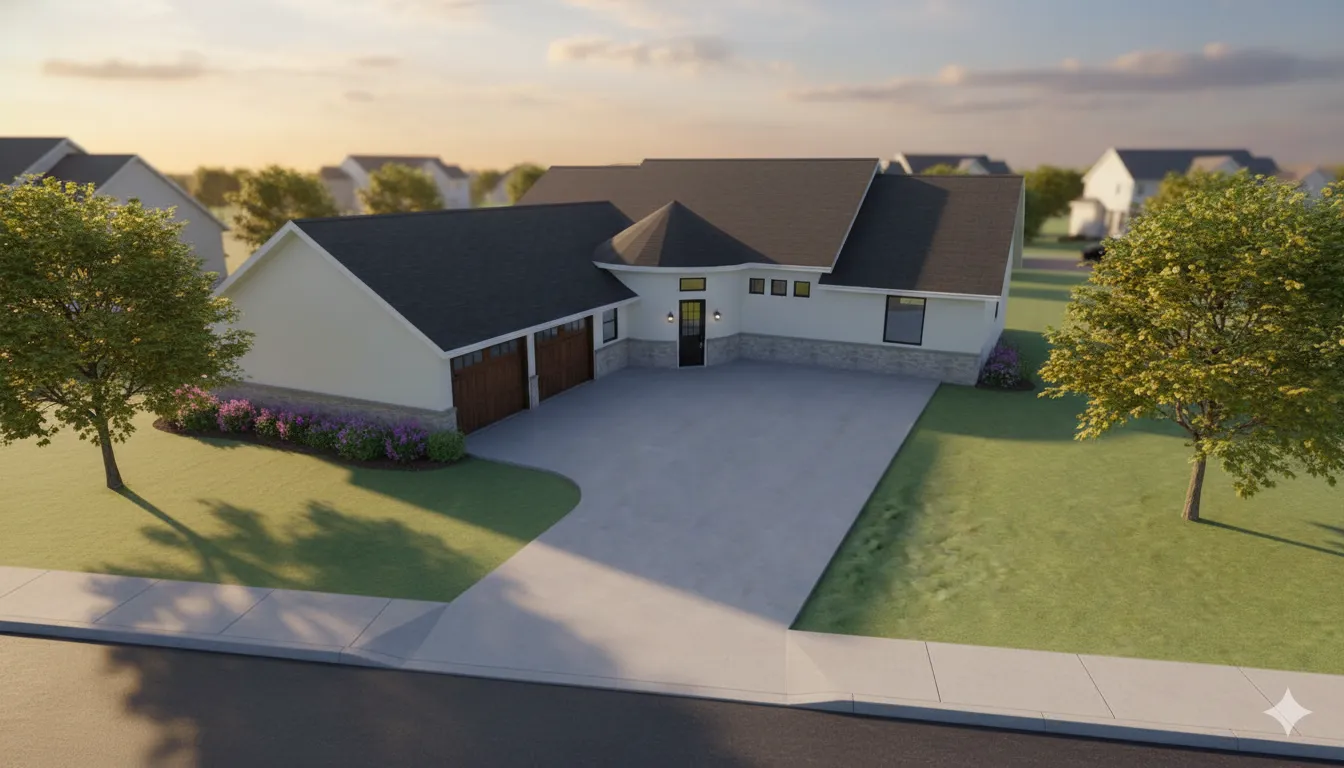 Permit-ready construction drawings — Sufaro new build, Northeast Ohio