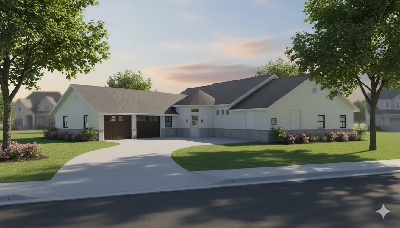 New Home — Drawn to Built